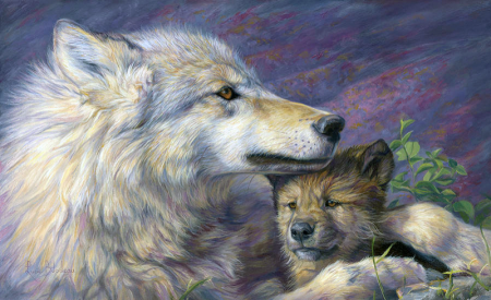 Люси Билодо волки