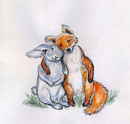 Лиса и заяц