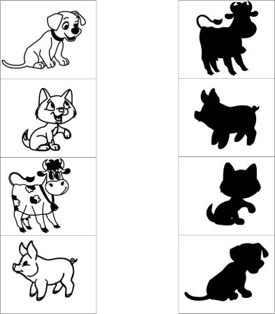 Задания для детей кто что ест