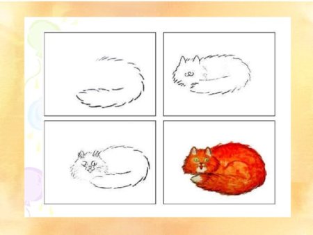 Рисование животных по представлению.