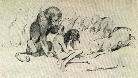 Василий Ватагин анималист