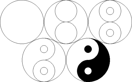 Рисунки циркулем