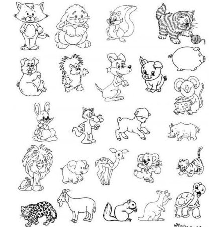 Несколько картинок на одном листе