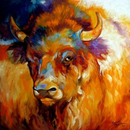 Marcia Baldwin картины бык