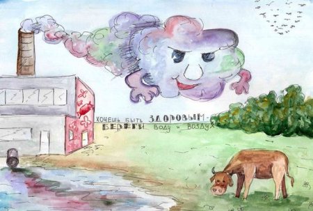 Детские рисунки на тему экология