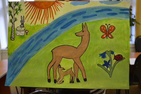 Рисунок на тему береги воду