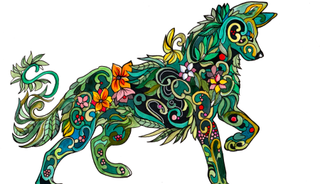 Орнамент животные