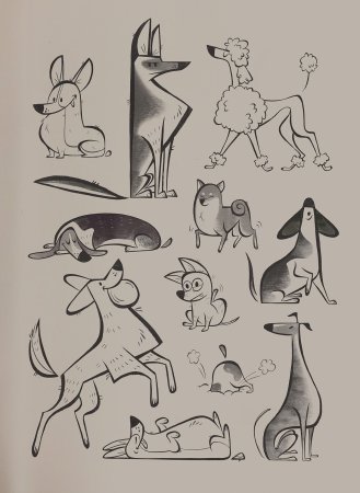 Стилистика рисования животных