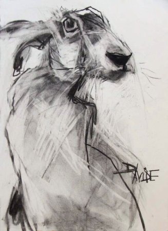 Графика углем