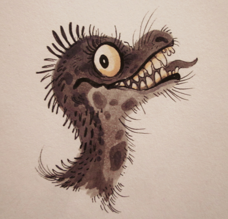 Рисунки странных животных