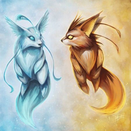 Кицунэ Элементаль