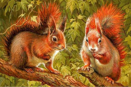 Художница Яна Мовчан бурундук