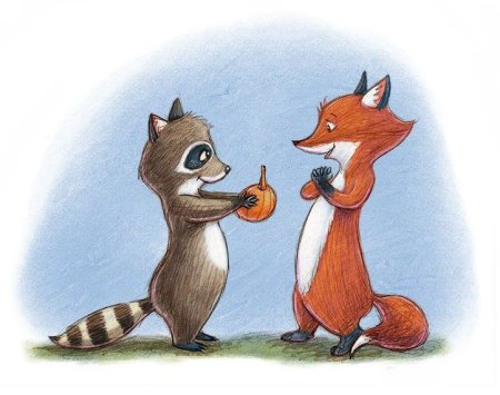 Енотик и Лисичка