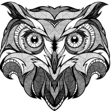 Стилизованная Сова