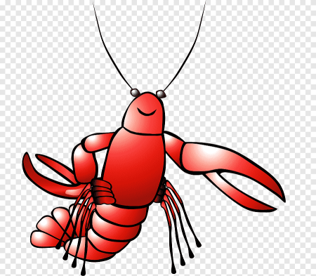 Лангуст мультяшный