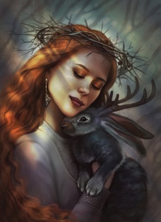 Фэнтези девушки и звери