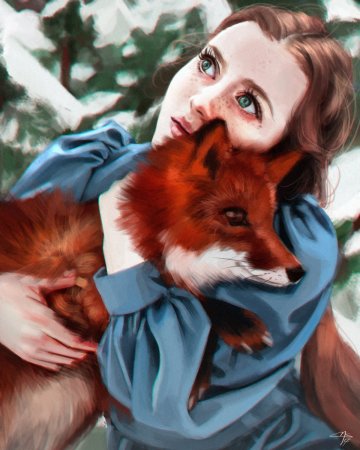 Девочка и лиса