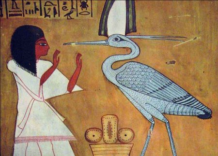 Басенджи египетских фресках