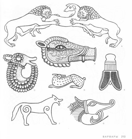 Древнеегипетские украшения для срисовки