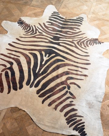 Ковер из зебры