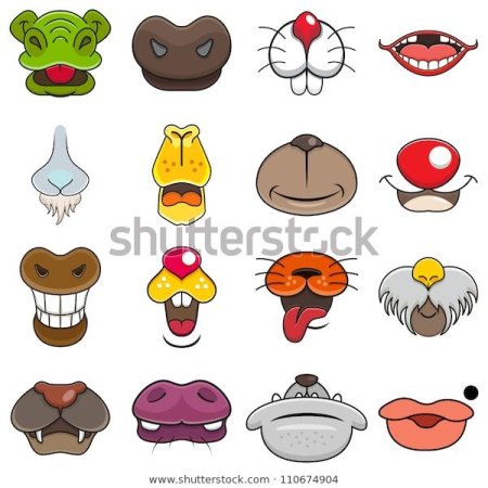 Нос животных для детей