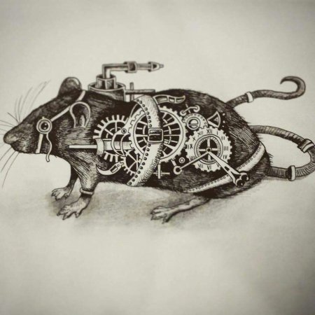 Животные в стиле стимпанк