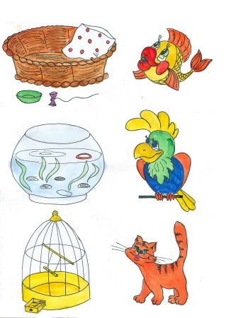 Задания для дошкольников питомцы