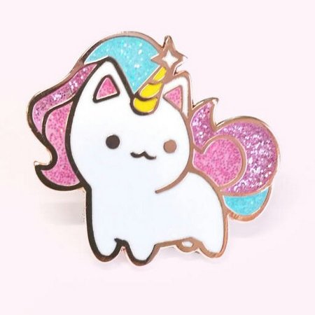 Котик единорожек