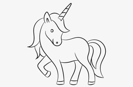 Раскраска Единороги