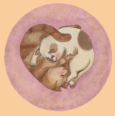 Спящие животные рисунки