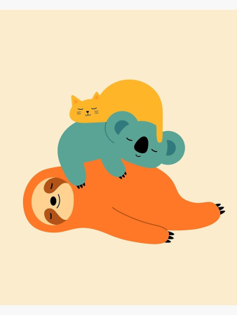 Спящие зверушки для детей