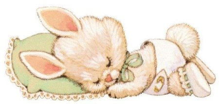 Спящий зайчик