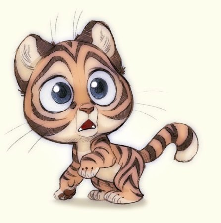 Милые мультяшные животные