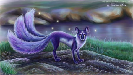 Лиловая лисица