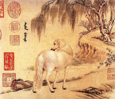 Китайский Император Сюаньдэ из династии мин картины