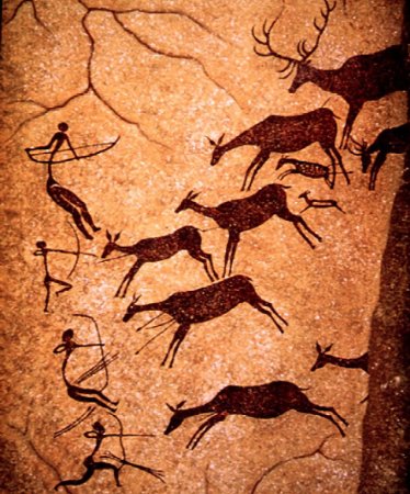 Наскальная живопись на Камне