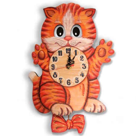 Часы ходики с маятником Сережкин дом