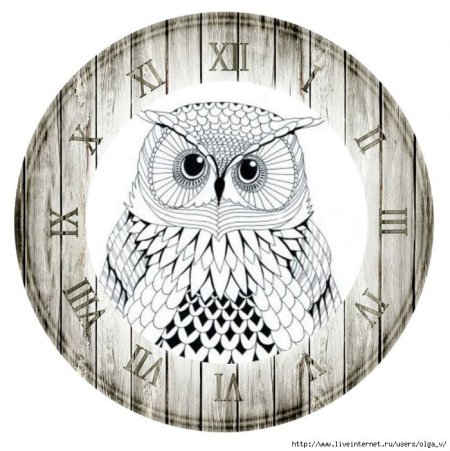 Циферблаты для часов Совушки