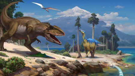 Юрский период палеоарт