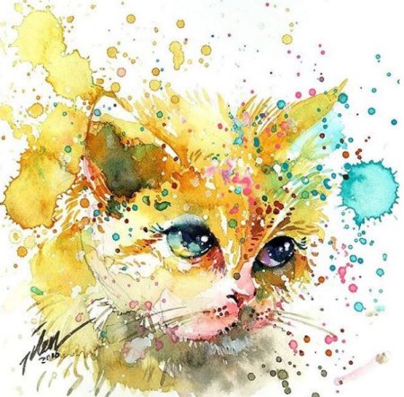 Акварельные картины Tilen ti