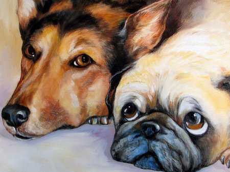 Нарисованные животные