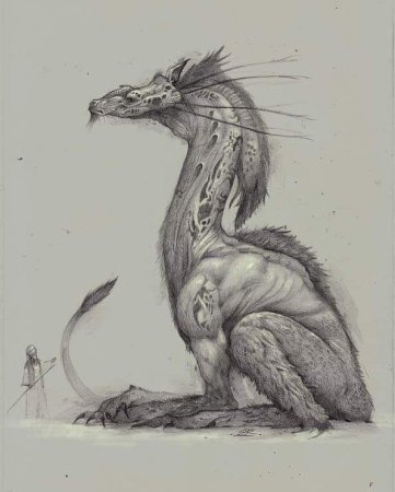 Мифические существа зарисовки