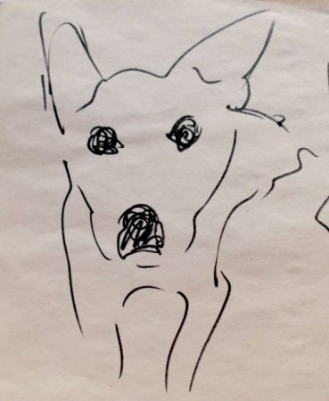 Корявый рисунок