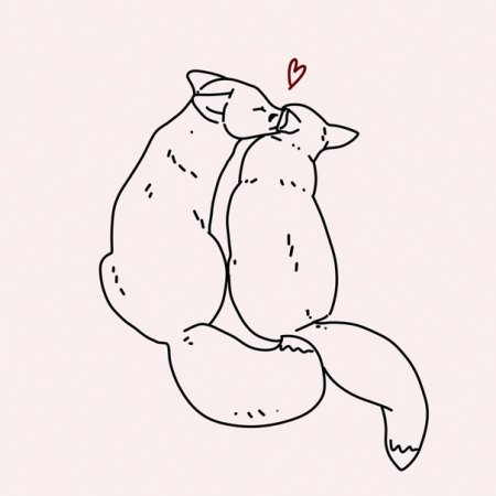 Пухлые животные для срисовки