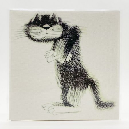 Рисунки котов карандашом прикольные