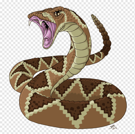 Змея Кобра гремучая