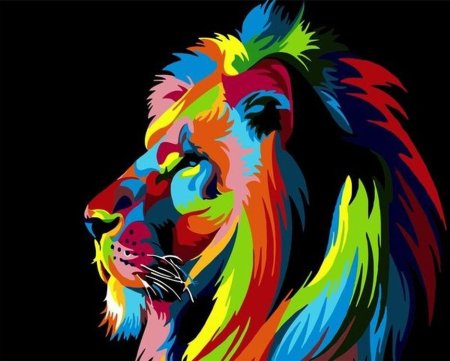 Радужный Лев ваю Ромдони