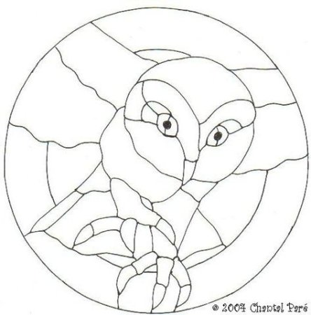 Контуры для витражей детские