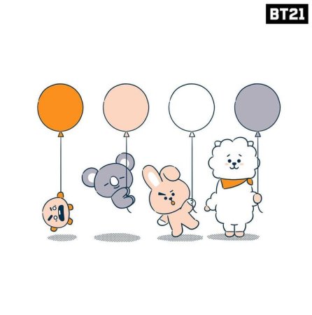 BTS персонажи bt21