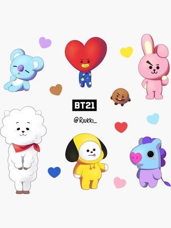 Bt21 и БТС